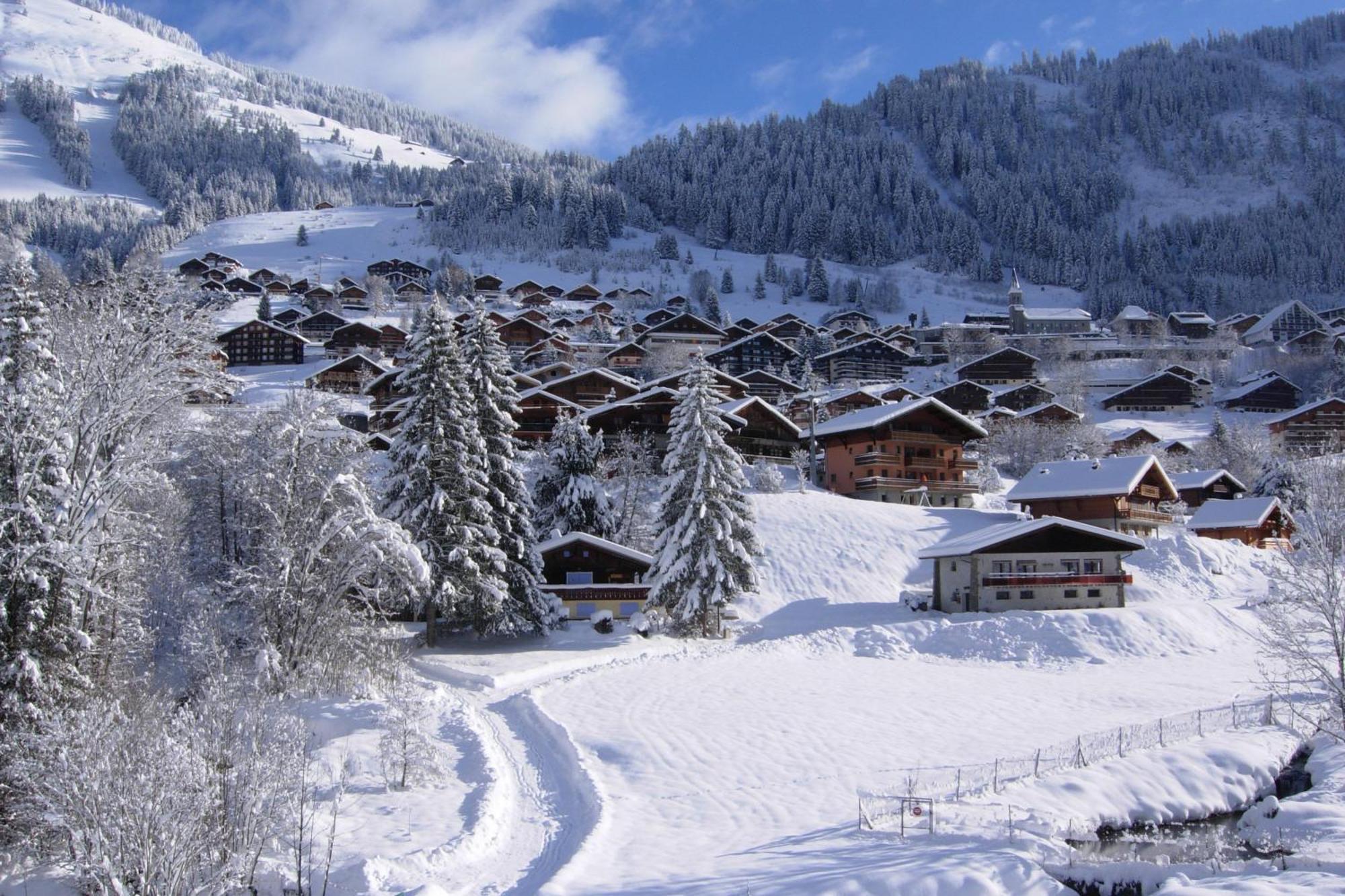 Au Bois De Lune Chatel Exterior photo